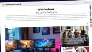 Publish Guest Post on lavoieversdemain.fr