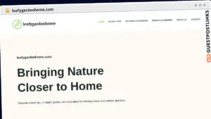 Publish Guest Post on leafygardenhome.com