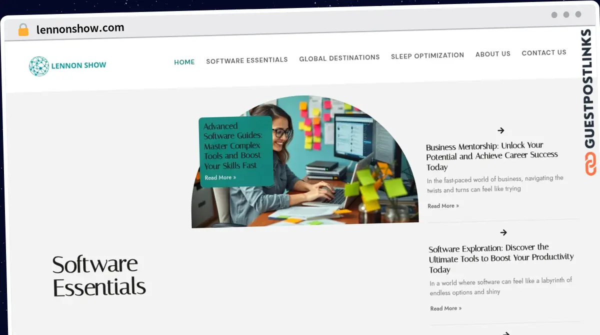 Publish Guest Post on lennonshow.com