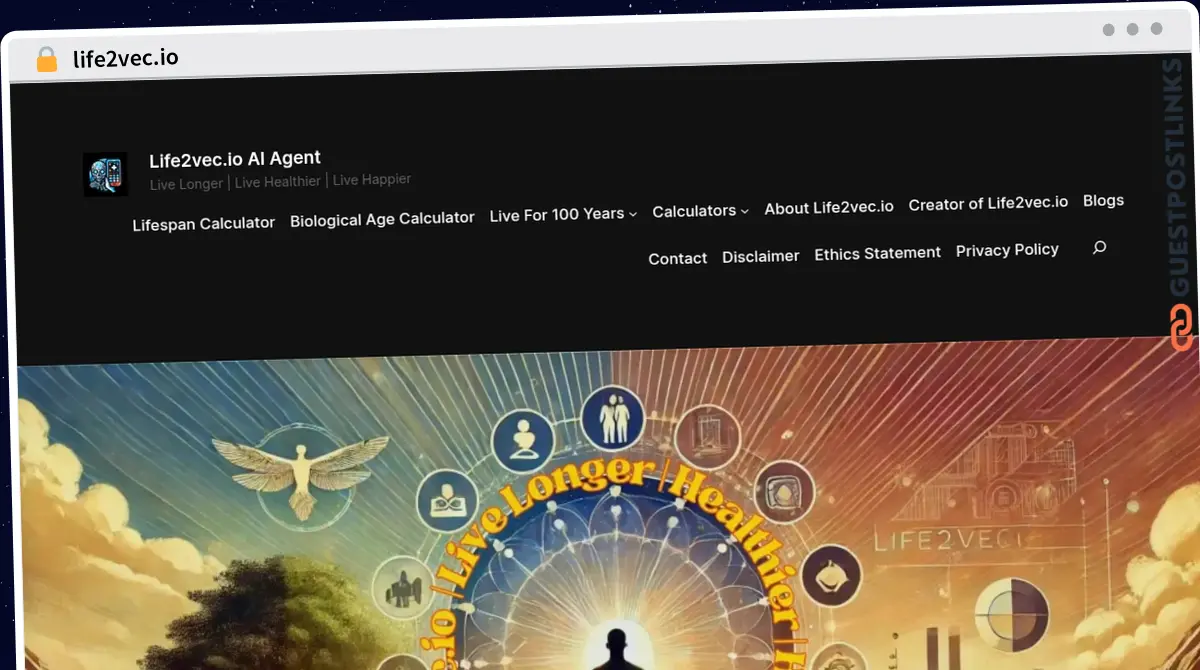 Publish Guest Post on life2vec.io