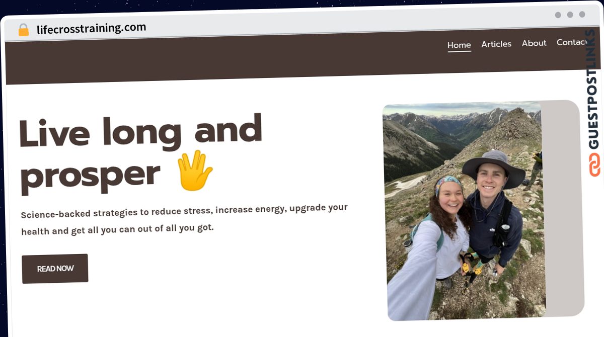 Publish Guest Post on lifecrosstraining.com