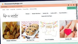 Publish Guest Post on lifeissweeterbydesign.com