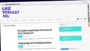 Publish Guest Post on liketotally80s.com
