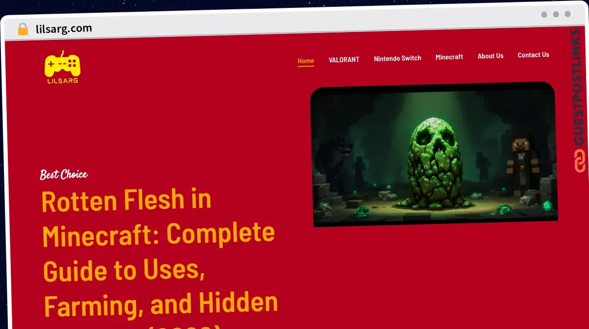 Publish Guest Post on lilsarg.com