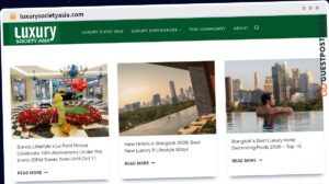 Publish Guest Post on luxurysocietyasia.com