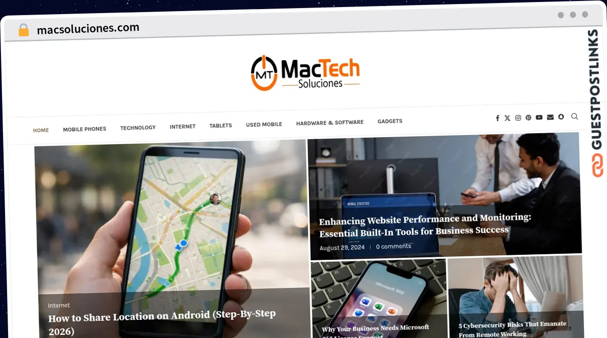 Publish Guest Post on macsoluciones.com
