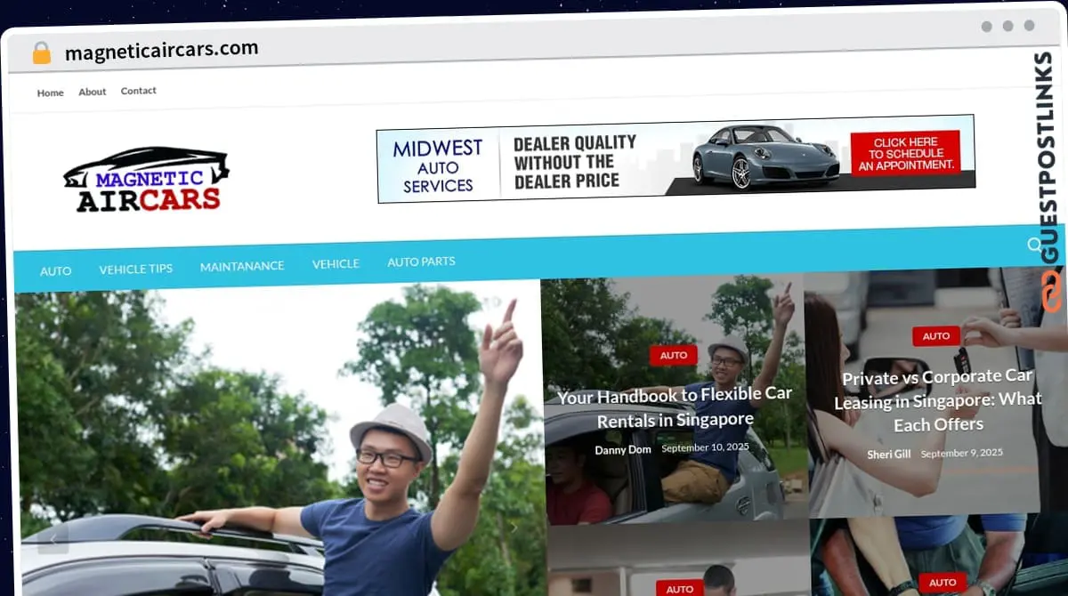 Publish Guest Post on magneticaircars.com