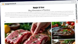 Publish Guest Post on mangeretvivre.fr