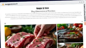 Publish Guest Post on mangeretvivre.fr