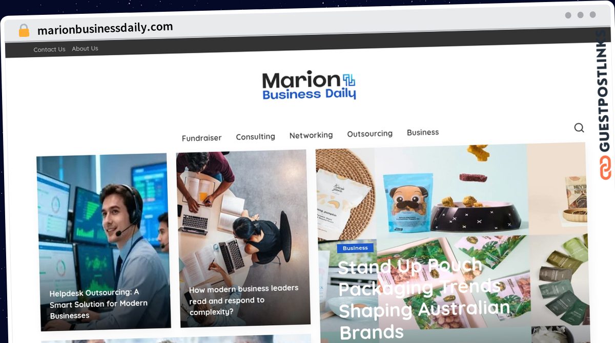 Publish Guest Post on marionbusinessdaily.com