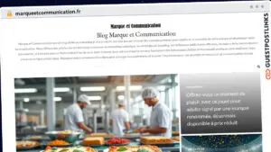 Publish Guest Post on marqueetcommunication.fr