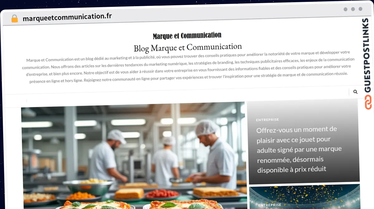 Publish Guest Post on marqueetcommunication.fr