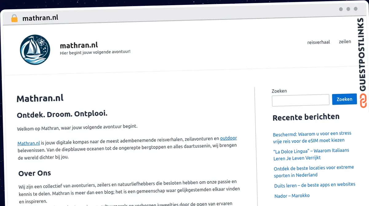 Publish Guest Post on mathran.nl