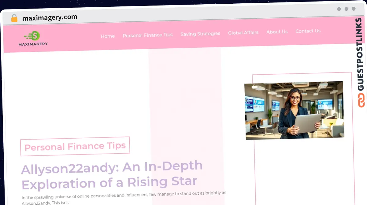 Publish Guest Post on maximagery.com