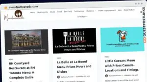 Publish Guest Post on menufromcanada.com