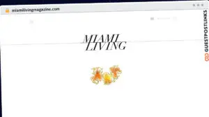 Publish Guest Post on miamilivingmagazine.com