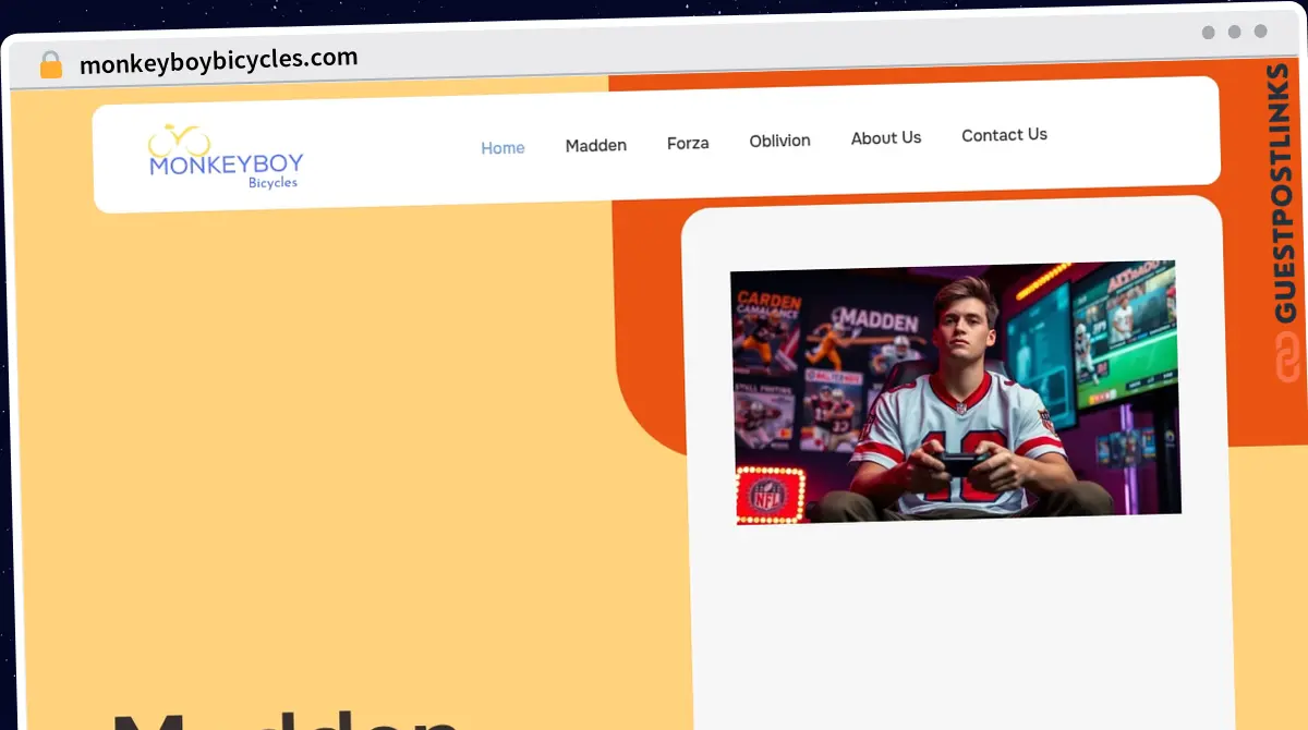 Publish Guest Post on monkeyboybicycles.com