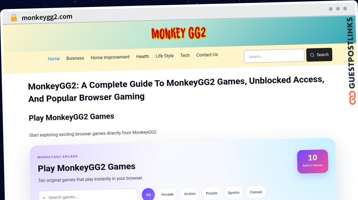 Publish Guest Post on monkeygg2.com