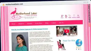 Publish Guest Post on motherhoodlater.com