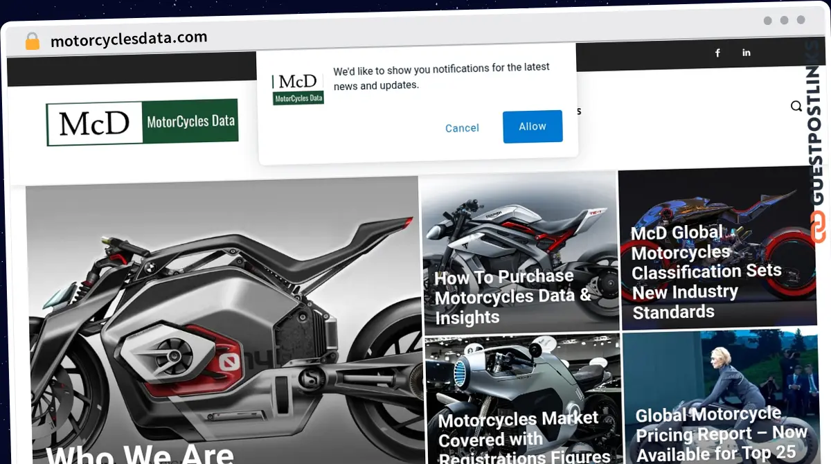 Publish Guest Post on motorcyclesdata.com