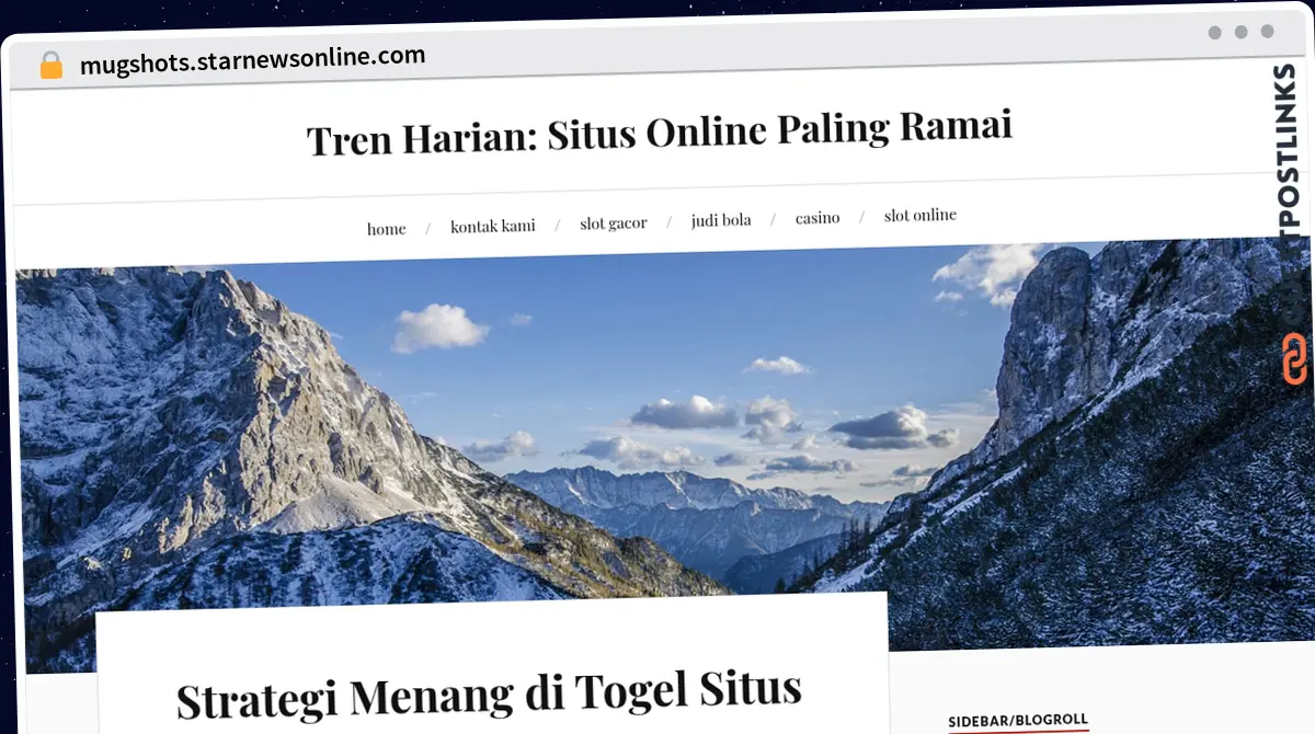 Publish Guest Post on mugshots.starnewsonline.com