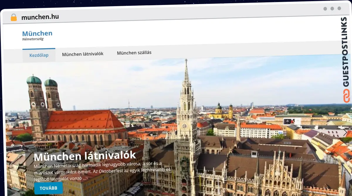 Publish Guest Post on munchen.hu