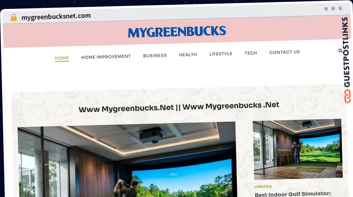 Publish Guest Post on mygreenbucksnet.com