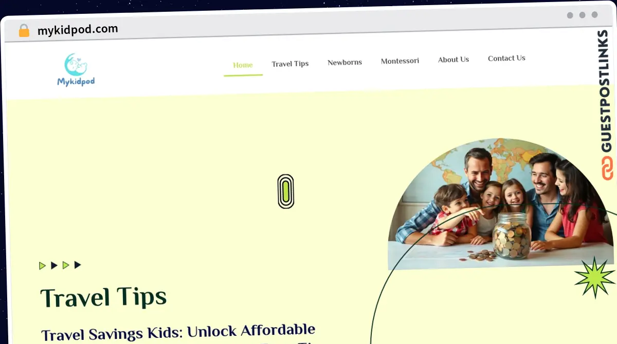 Publish Guest Post on mykidpod.com