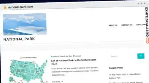 Publish Guest Post on national-park.com