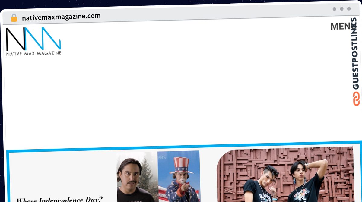 Publish Guest Post on nativemaxmagazine.com