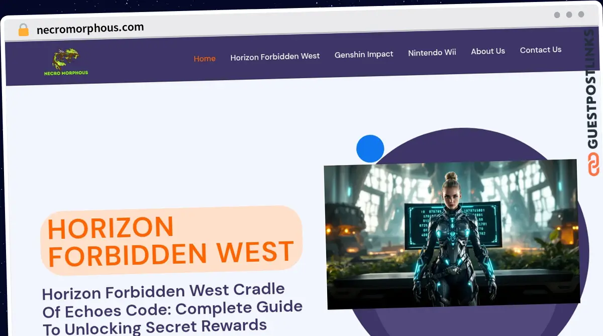 Publish Guest Post on necromorphous.com