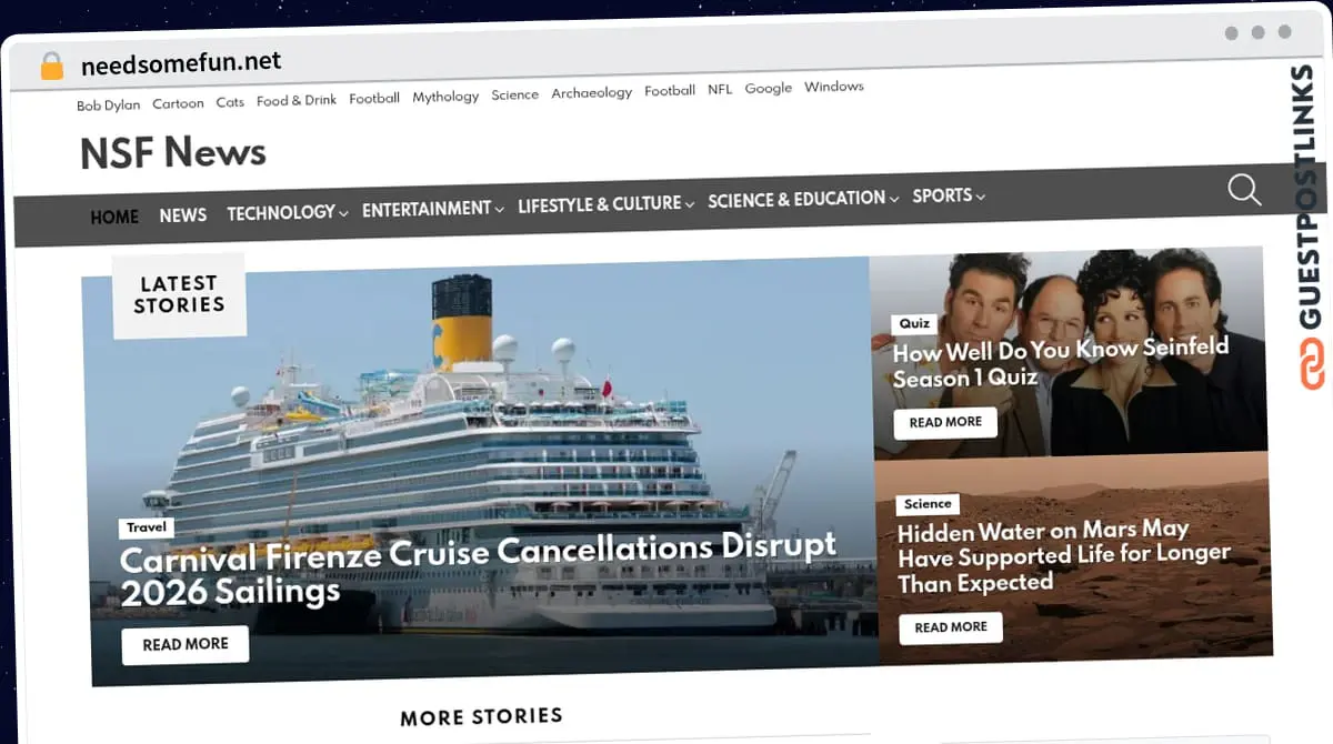 Publish Guest Post on needsomefun.net