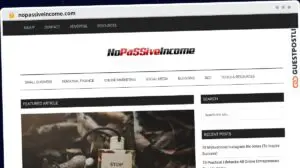Publish Guest Post on nopassiveincome.com