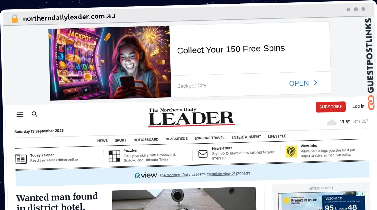 Publish Guest Post on northerndailyleader.com.au