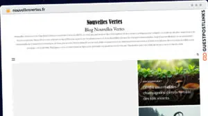 Publish Guest Post on nouvellesvertes.fr