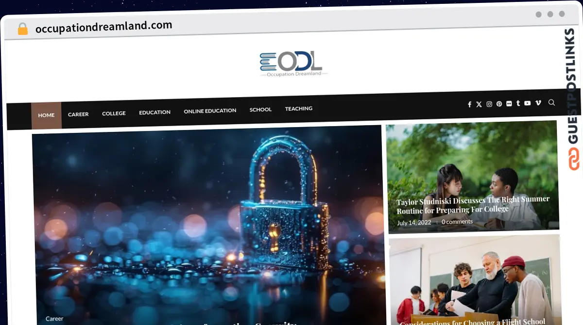 Publish Guest Post on occupationdreamland.com