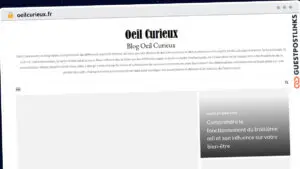Publish Guest Post on oeilcurieux.fr