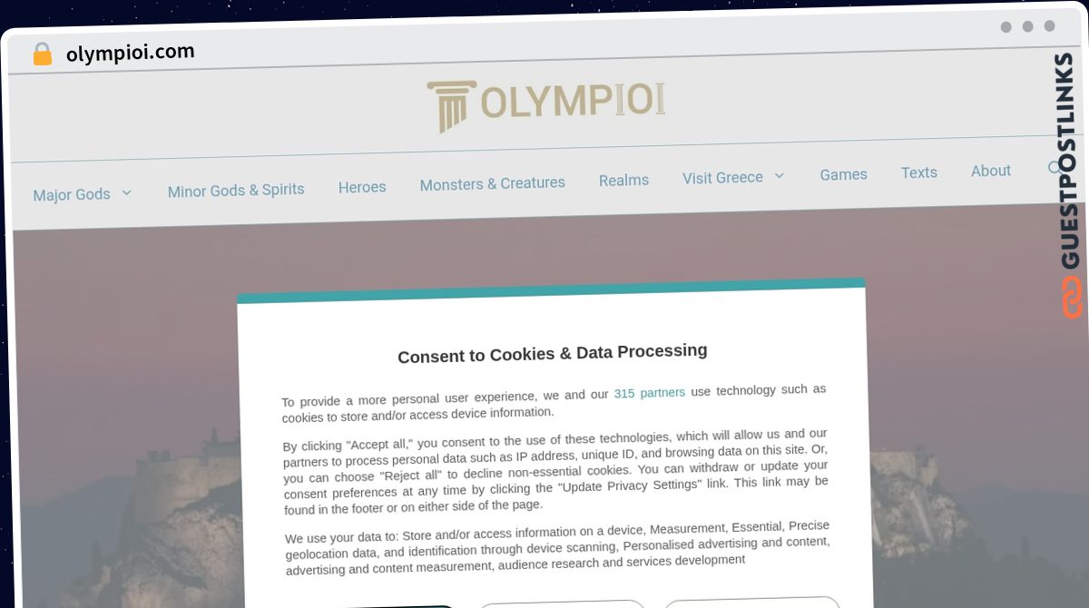 Publish Guest Post on olympioi.com