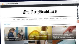 Publish Guest Post on onairheadlines.com