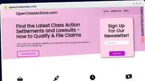 Publish Guest Post on openclassactions.com