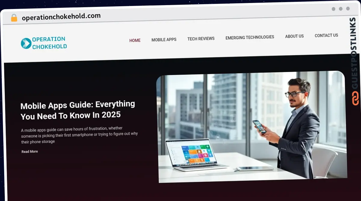 Publish Guest Post on operationchokehold.com