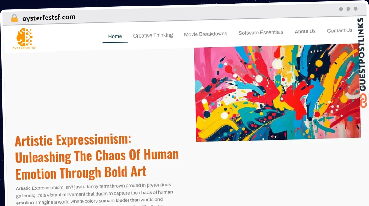 Publish Guest Post on oysterfestsf.com