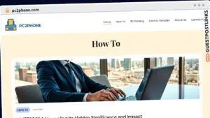 Publish Guest Post on pc2phone.com