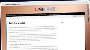 Publish Guest Post on peliriippuvuus.info