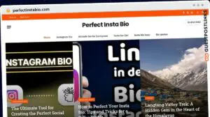 Publish Guest Post on perfectinstabio.com