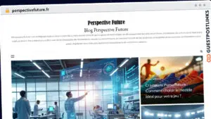 Publish Guest Post on perspectivefuture.fr