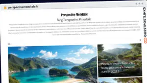 Publish Guest Post on perspectivemondiale.fr