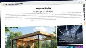 Publish Guest Post on perspectivemondiale.fr