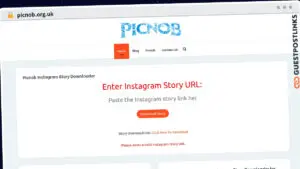 Publish Guest Post on picnob.org.uk