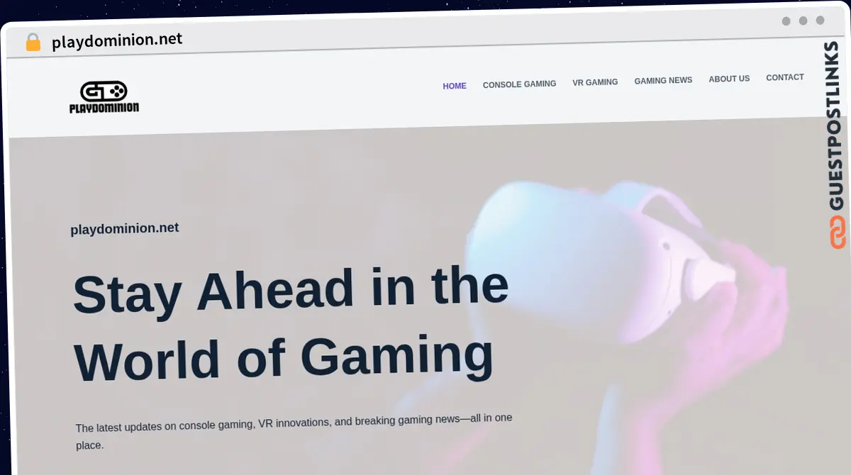 Publish Guest Post on playdominion.net